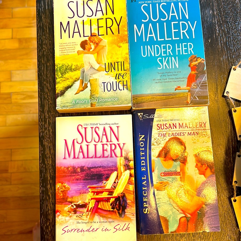 4 Susan Mallery books